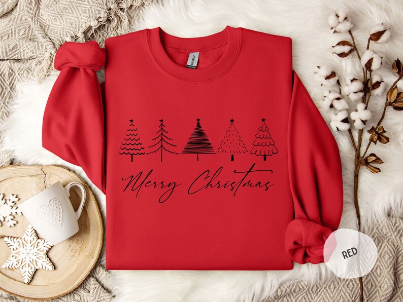 Merry Christmas Sweatshirt and Hoodie, Christmas Gift Sweatshirt