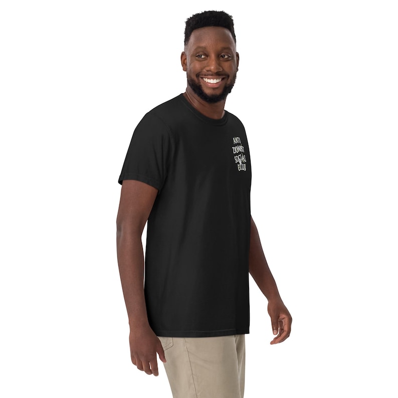 Anti Zionist Social Club Olive Tee Comfort Colors Heavyweight Cotton Tee