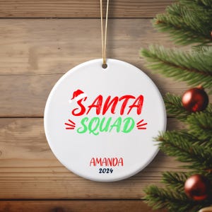 Personalized  Gymnastics  squad  sport team  Ornament, Occupation Custom Ornament, Christmas Tree Ornaments work out   gift for Christmas