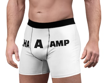 CHAAAMP Vegane Boxershorts für Herren (AOP)