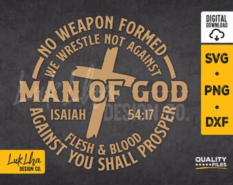 Man of God SVG, Jesus Cross svg, Rooted In Christ svg, Christian Mens PNG, Jesus King Of Kings svg, Cross Nails svg | Digital download
