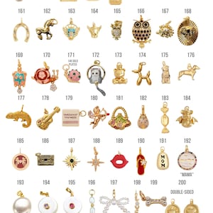 Charm Brooch Make Your Own Pin Customizable Safety Pin Purse Handbag Backpack Cardigan Fashion 18K Gold Plated Personalized Pin image 8
