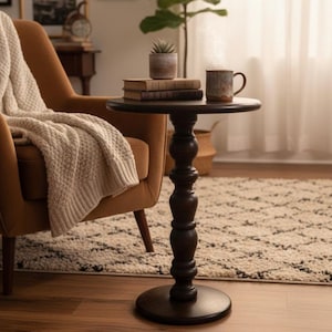 Rustic Side Table, Coffee Table, Nightstand, Bedside Table, Modern Farmhouse End Table, Accent Table, Sofa Table Decor, Wood Drink Table