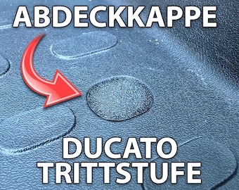 Abdeckkappen (4Stk) für Ducato Einstiegsstufe [Ab Modelljahr 2021] /Wohnmobil / Camper / Van