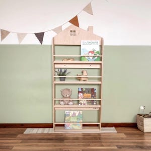 Large Four-Tiered Wall Shelf Large Four-Tiered Wall Shelf