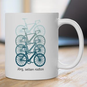 Road bike gift ceramic mug – mountain bike mug – bicycle lover coffee mug – tea cup bicycle enthusiast gift