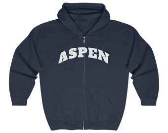 Sudadera con capucha y cremallera completa Aspen,