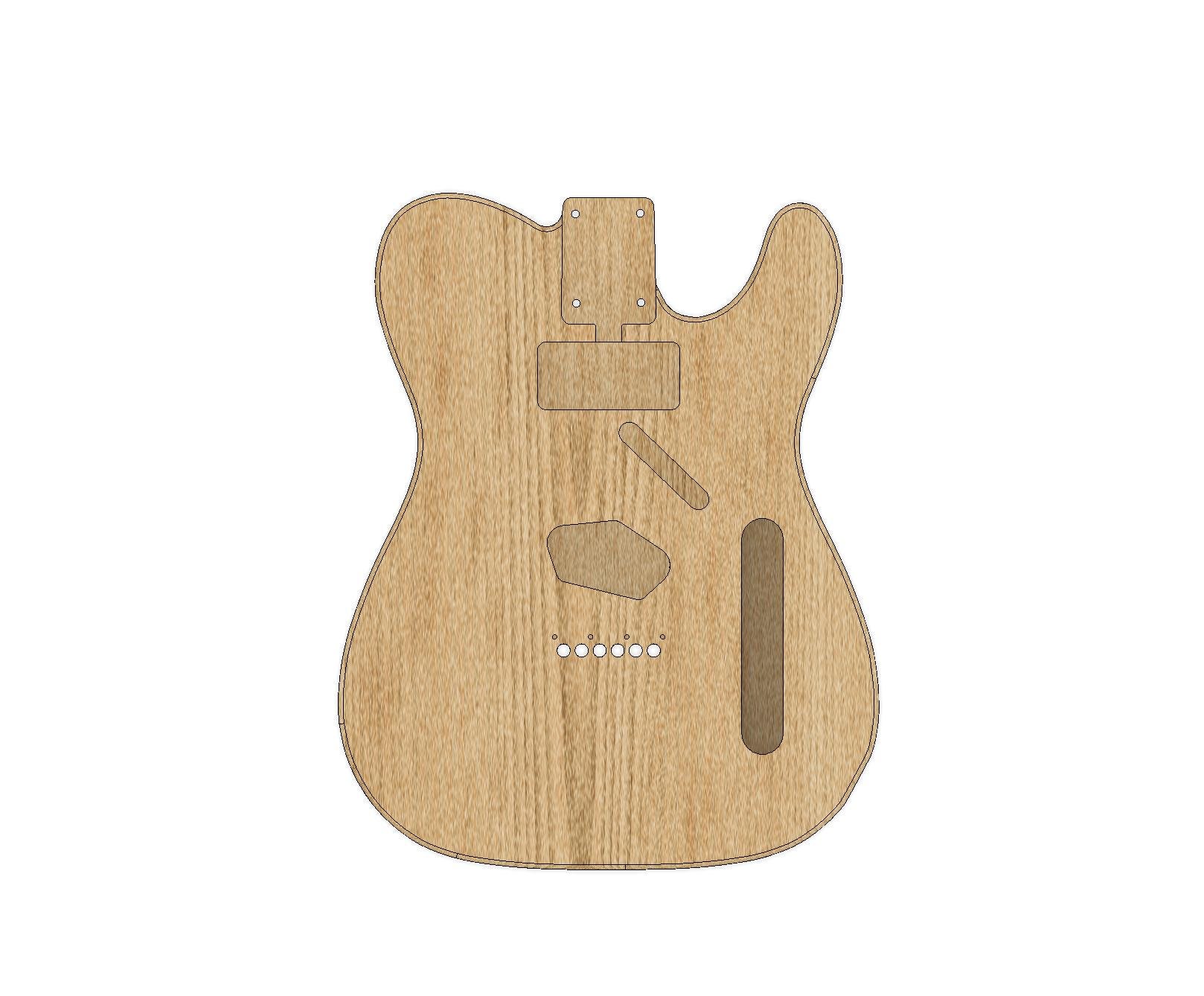 テレキャスター ボディ Fender Custom Telecasterのボディの厚み | GUITAR TRIBE.COM