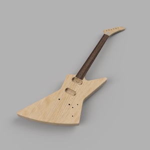 ESP MX-250 Explorer 3D / File CNC / Progetto per chitarra