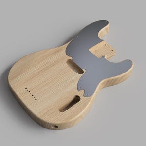 1954 Fender Precision Basgitaar Body 3D CAD-bestanden Schaal 1: 1 | CNC-bestanden | Gitaarabonnement | 3D-printen