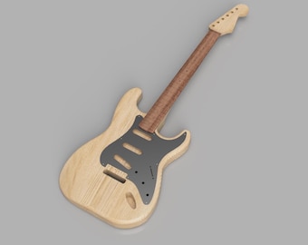 Fender Stratocaster 3D | CNC Files | Guitar Plan