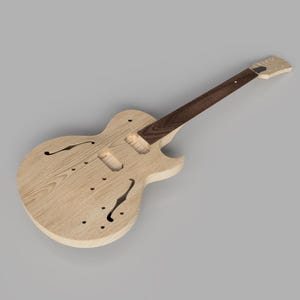 Gibson ES-235 3D Files 1:1 Scale | CNC Files | Guitar Plan