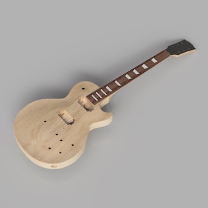 Gibson '59 Les Paul 3D CAD-bestanden schaal 1: 1 | CNC-bestanden | Gitaarabonnement