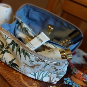 Handmade Toiletrie bag Flower Laura Ashley inspired