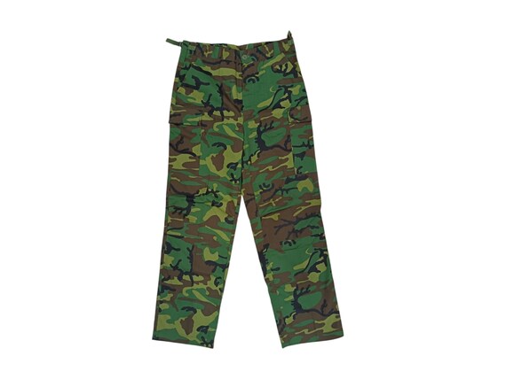Vintage Singapore Army Camo combat Pants no4