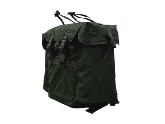 Vintage US Army Field Pack Combat Nylon Large Green Backpack