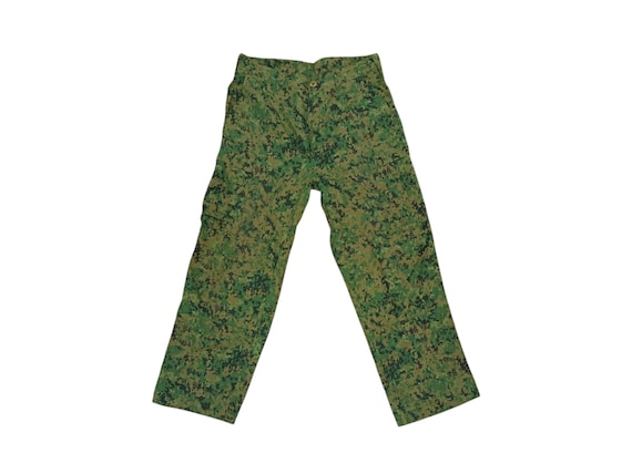 Singapore Army Issue Combat Field Pants No4 Camouflage