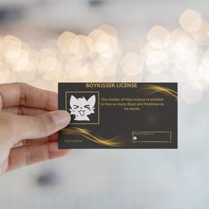 Carta di licenza Boykisser