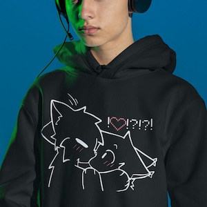 Hoodie voor koppels Boykisser