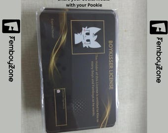 Boykisser License Card  NFC Edition