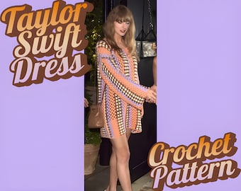 crochet dress taylor swift pattern Taylor Swift inspired crochet dress pattern