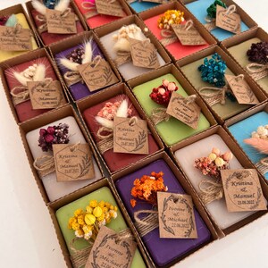 100 pcs Rustic Wedding Favors • Party Soap Favors for Guests • Customized Soap Favors • Bridal Shower Gifts • Vegan Soaps • wedding favors