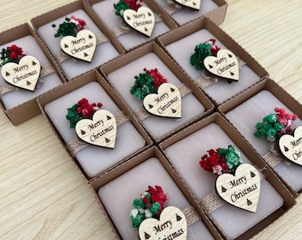 Christmas Scent Soap Favors| Personalized Christmas Gifts | Custom Christmas Favors | Christmas Table | New Year Merry Christmas Favors