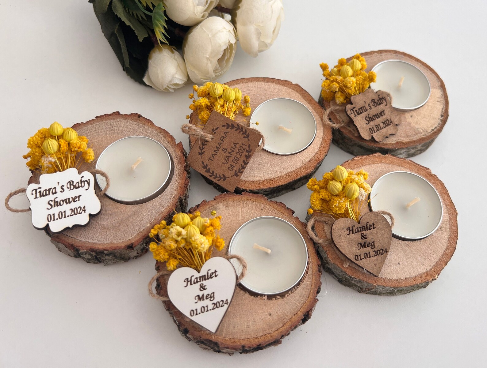 Personalized Candle Wedding Favor,wedding Favors for Guests in Bulk ...