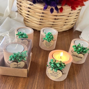Personalized Candle Wedding Favor, Wedding Favors for Guests in Bulk, Wedding Gifts for Guests, Rustic Wedding Favors, Bridal Shower Favors