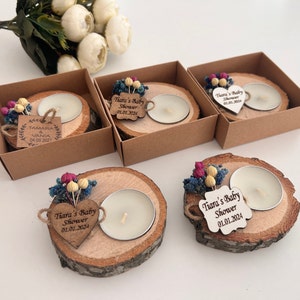 90 Pcs Wedding Favors for Guests in Bulk,Personalized Candle Wedding Favor,Wedding Gifts for Guests,Rustic Wedding Favors,Bridal Shower gift