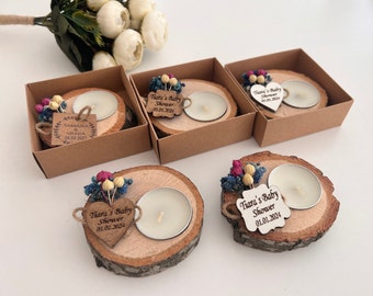 90 Stück Hochzeit Bevorzugungen für Gäste in großen Mengen, personalisierte Kerze Hochzeitsbevorzugung, Hochzeitsgeschenke für Gäste, rustikale Hochzeitsbevorzugungen, Brautpartygeschenk