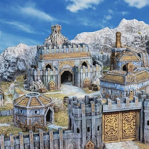 Kingdom of Durak Deep | Conquest Creations | Dwarven Terrain for Dungeons and Dragons, Pathfinder, MESBG