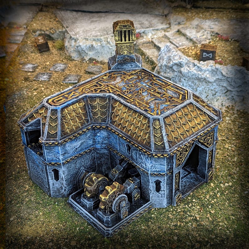 Kingdom of Durak Deep | Conquest Creations | Dwarven Terrain for Dungeons and Dragons, Pathfinder, MESBG image 8