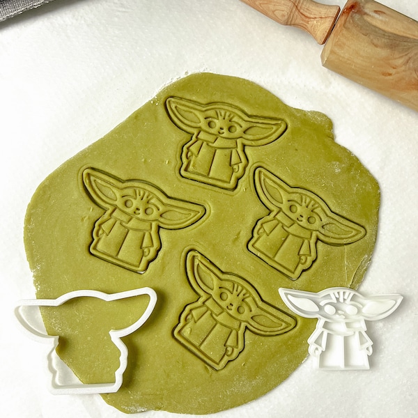 Emporte-pièce Alien vert - Stars cookie cutter