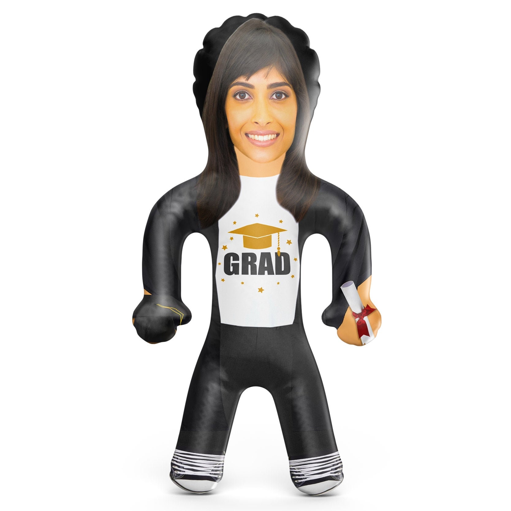 Poupée gonflable graduée