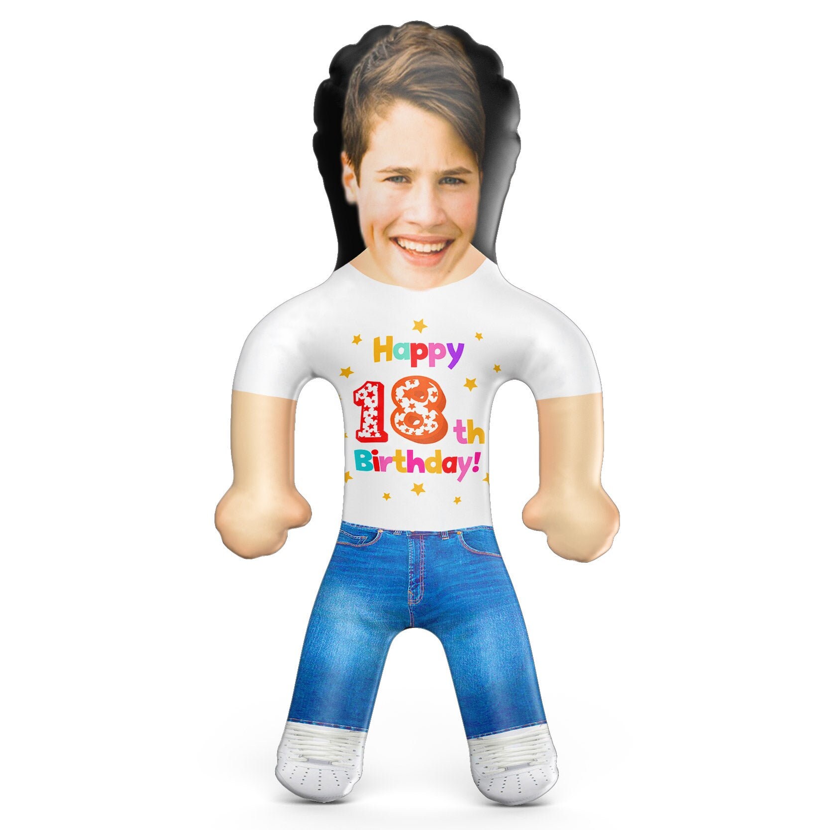 Poupée gonflable gonflable pour 18e anniversaire