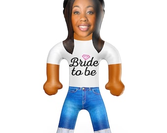 Personalised Bride to Be Blow Up Doll