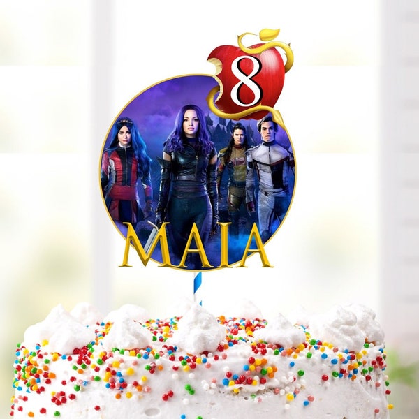 Descendants Cake - Etsy