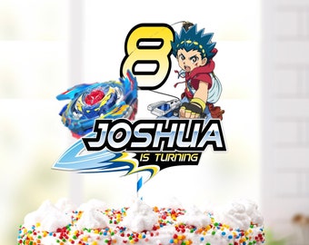 Adorno para tarta de archivo DIGITAL personalizado - Archivo digital imprimible temático - SOLO archivo digital - Usted imprime