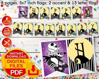 DIGITAL file banner -Themed Digital Printable File - digital file ONLY - You Print