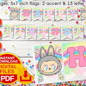 DIGITAL file banner -Themed Digital Printable File - digital file ONLY - You Print