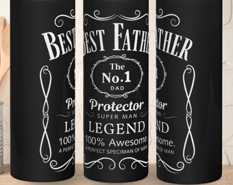 20oz Tumbler Sublimation, Best Father PNG, Dad Sublimation 20oz Straight, Funny Dad Tumbler Design, Fathers day sublimation png 300dpi