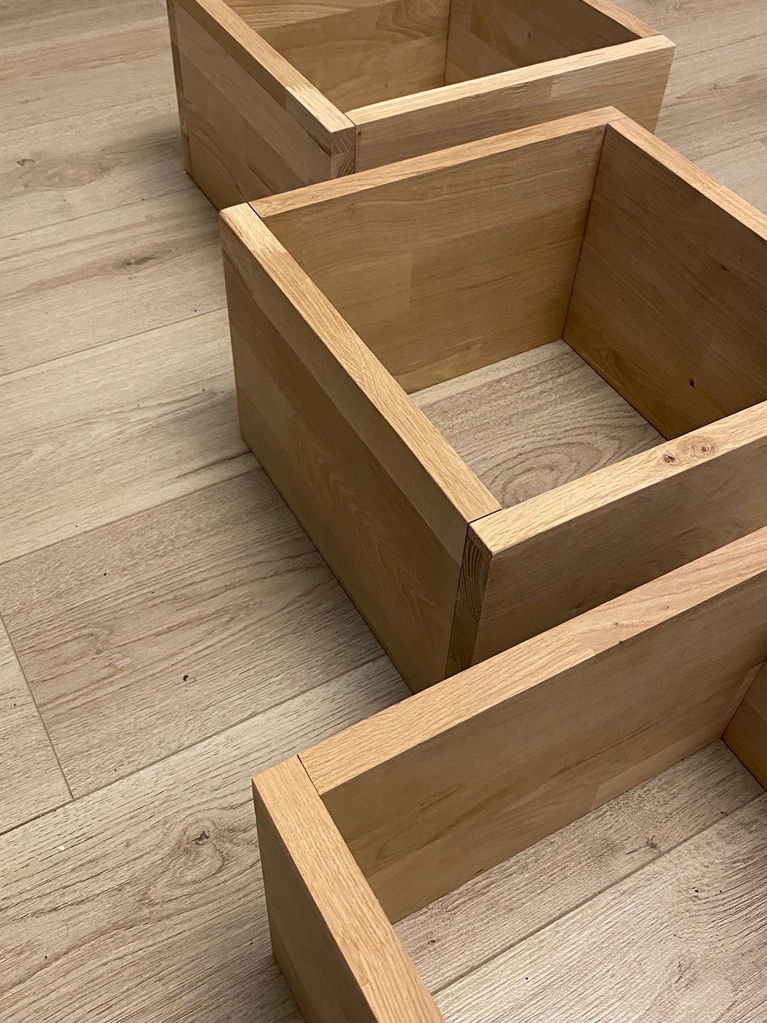 Oak Square Floating Shelf Square Floating Shelf Quality Wood Shelf Quality Shelving Library