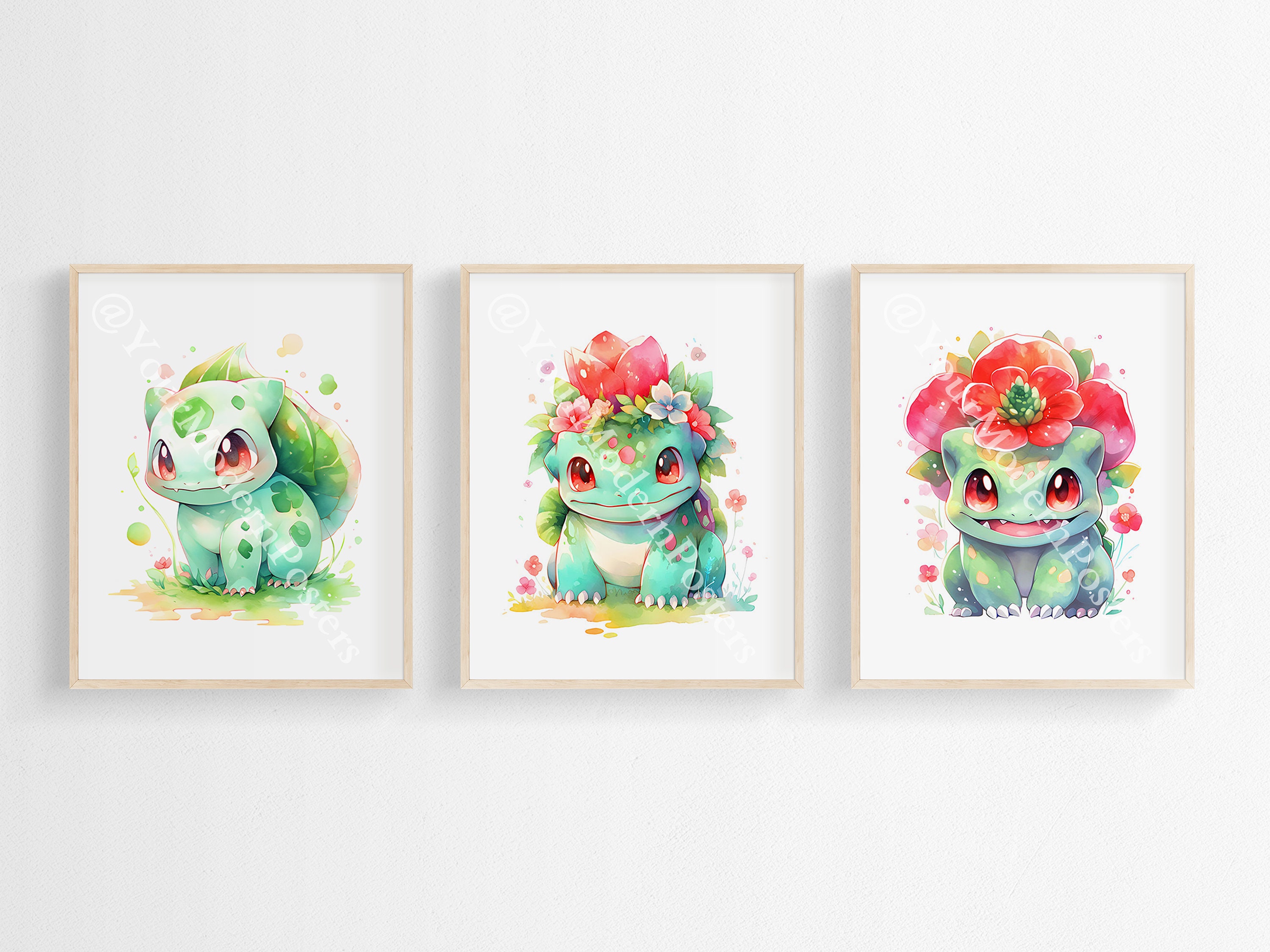 The Bulbasaur Pokemon - 5D Diamond Painting 