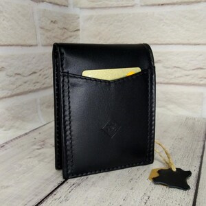 Cartera RFID de cuero navideña única para hombres / regalo para él