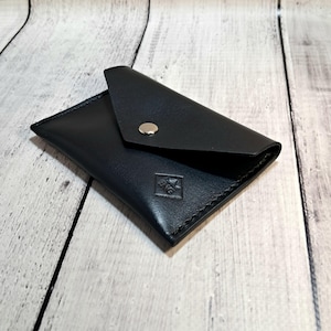 Tarjetero de piel con forma de sobre / Tarjetero con relieve de cocodrilo / Billetera pequeña / Tarjetero para tarjetas de crédito, tarjetas de visita, tarjetero para tarjetas de regalo