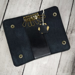 Portachiavi in pelle, portachiavi, organizer per chiavi, astuccio portachiavi, regalo perfetto