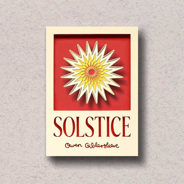 Solstice – Gold Enamel Pin – Sun Graphic Design Apparel Style