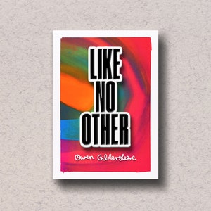 Like No Other – Silver Enamel Pin – Typography Graphic Design Apparel Style