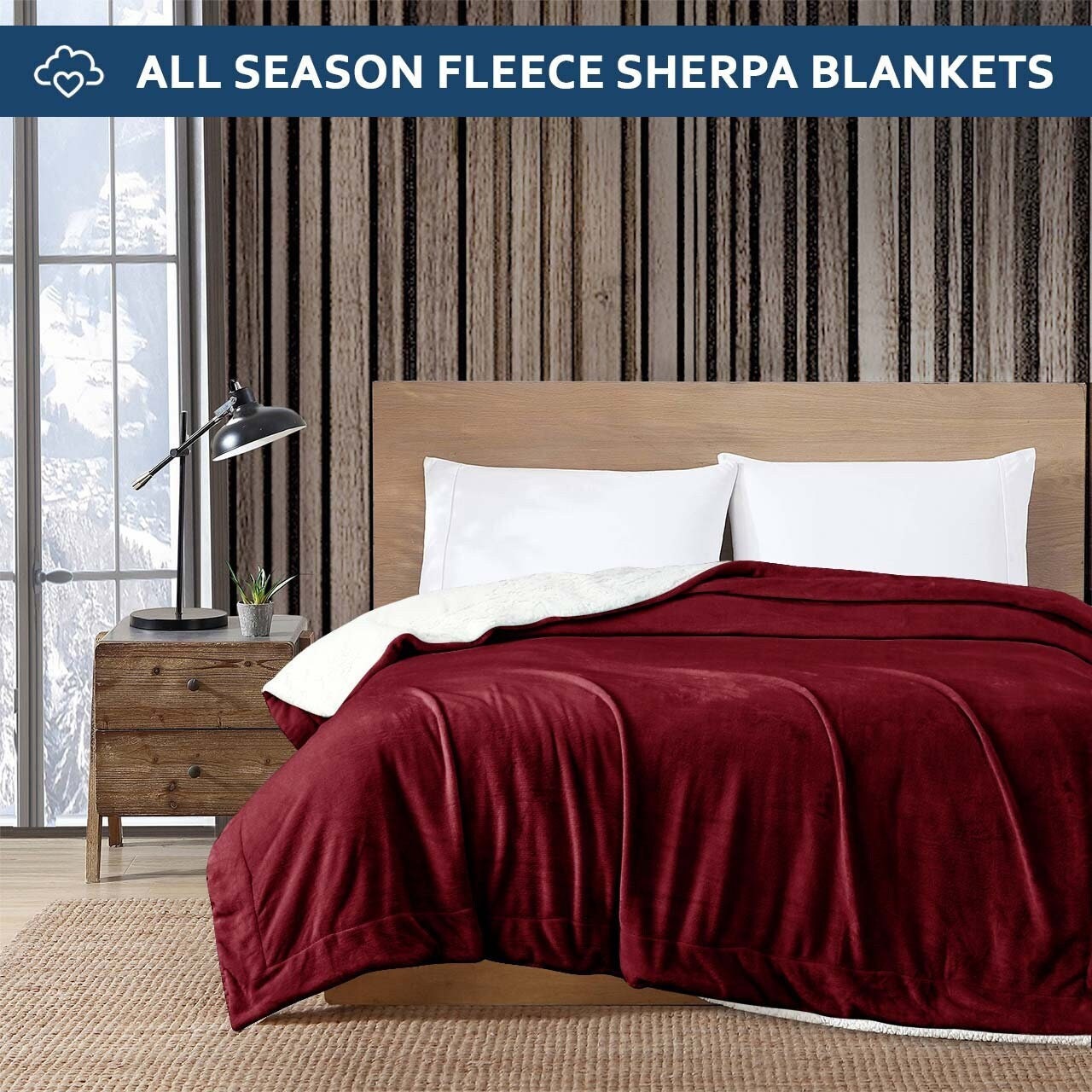 Sherpa Fleece Blanket Soft Sherpa Blanket Thick Sherpa Blanket